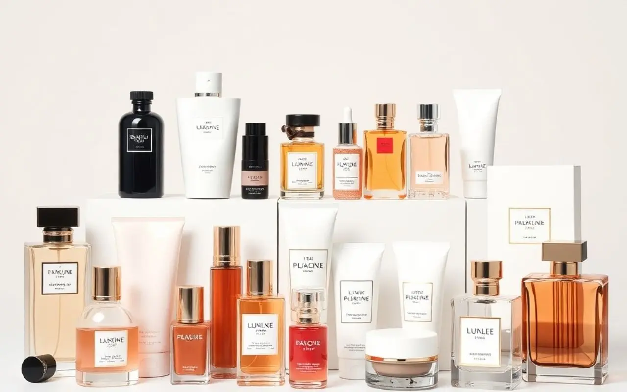 Parfums de luxe et cosmétiques haut de gamme en Algérie 2024, tendances parfumerie, fragrances élégantes, marques internationales
