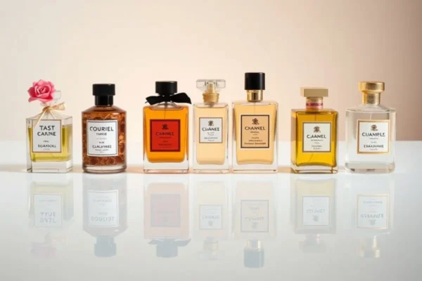 Familles olfactives de parfum en Algérie : florale, boisée, orientale, chyprée et gourmande