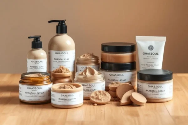 "Ghassoul naturel Algérie pour soins de la peau et cheveux" 