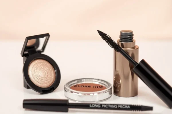 Maquillage yeux mariage algérien 2025 : fards dorés, cuivrés et eyeliner flouté pour un regard intense