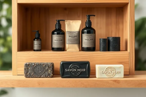 "Savon noir naturel Algérie pour soins de la peau et beauté traditionnelle" 