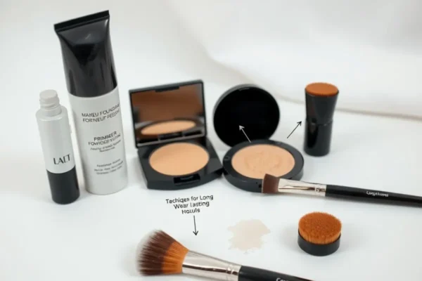 Application fond de teint peau grasse en Algérie, techniques et astuces de tenue.