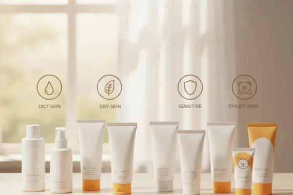 Choisir sa crème solaire en Algérie : recommandations par type de peau.

