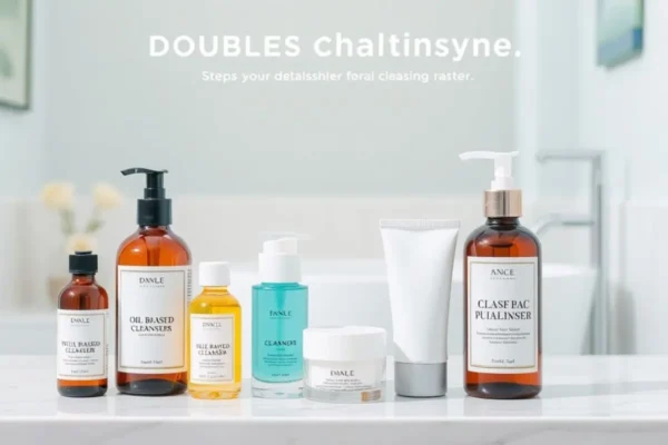 Double nettoyage du visage en Algérie : méthode pour un démaquillage et un nettoyage parfaits.