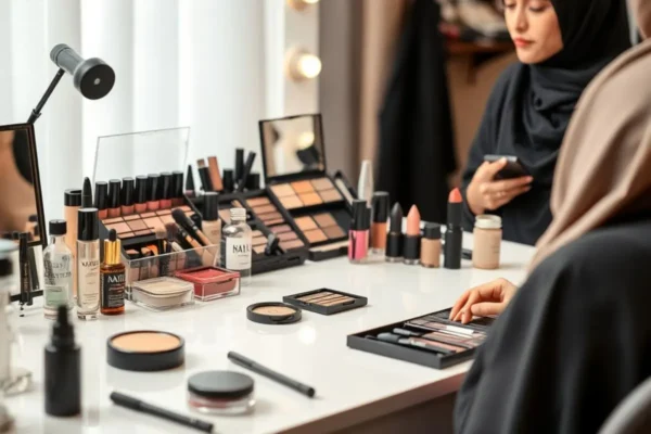 Ingrédients à éviter ou à privilégier dans le maquillage halal en Algérie.