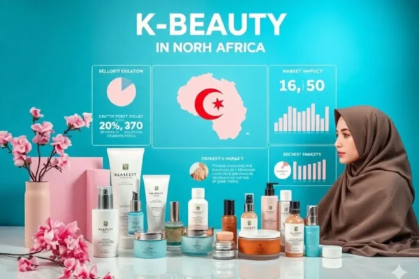 K-Beauty en Afrique du Nord, tendances et croissance en Algérie.


