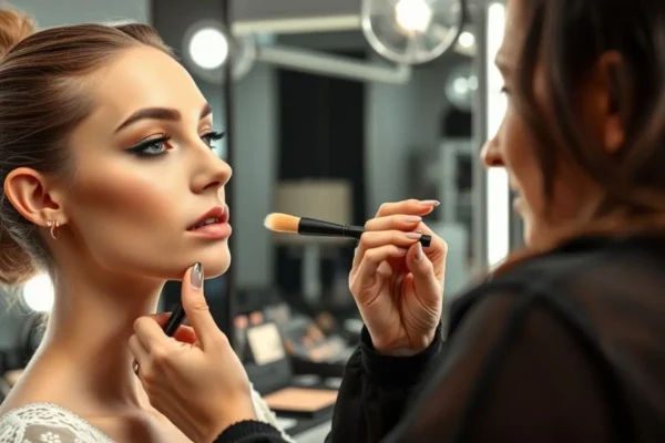 Maquillage du teint en Algérie, technique et éclat longue tenue.