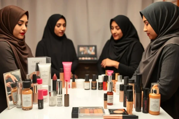 Marques et gammes de maquillage halal en Algérie, labels et certifications.