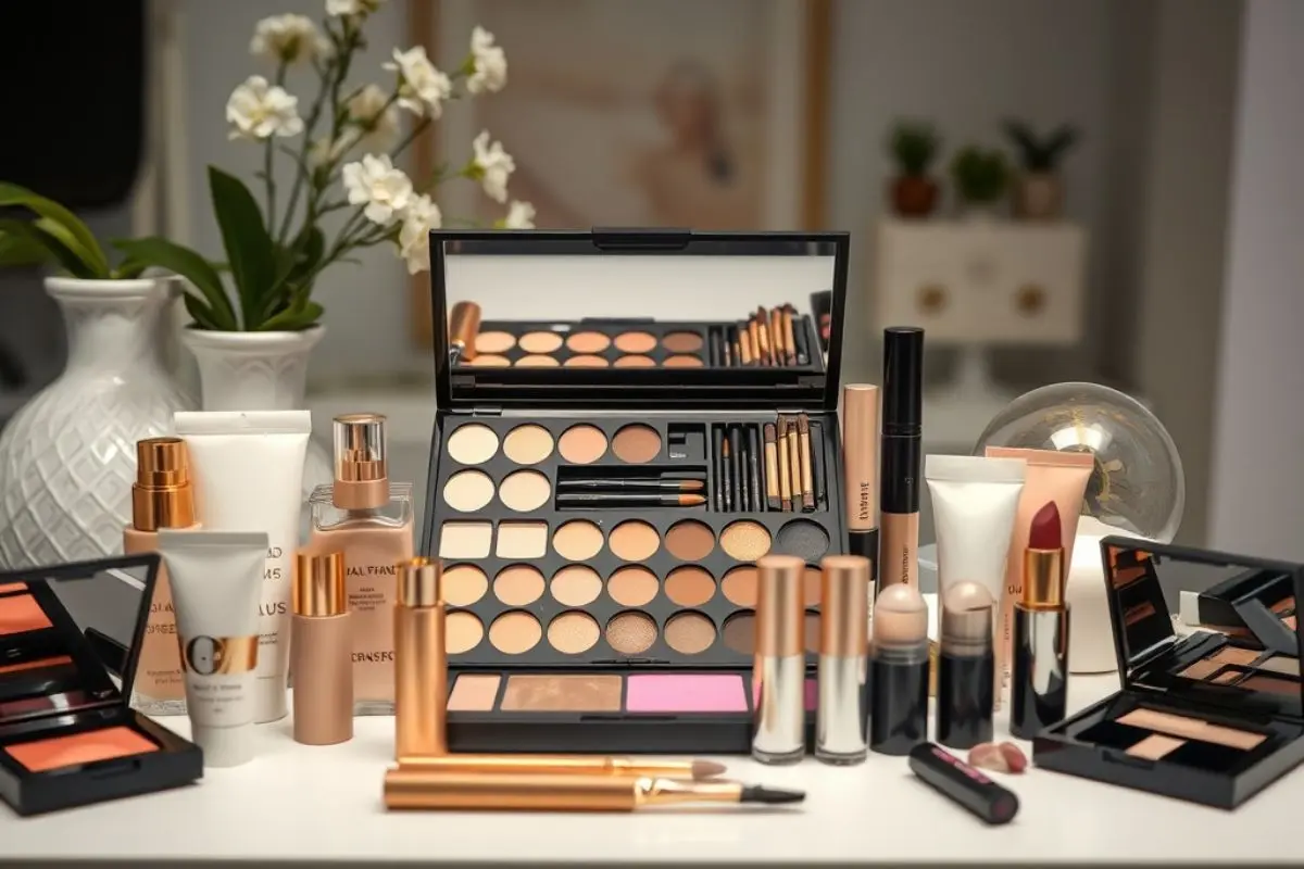 Palette de maquillage en Algérie, conseils de choix et d’utilisation.