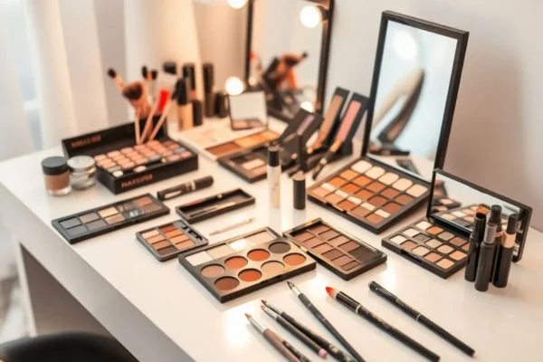 Tutoriel maquillage des yeux en Algérie, étapes simples et astuces pour débutantes.